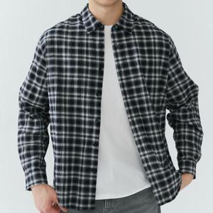 잠뱅이 동백01 남성 베이직 체크셔츠 AQ1WWH204