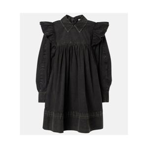 가니 러플 코튼 미니드레스 P01135215