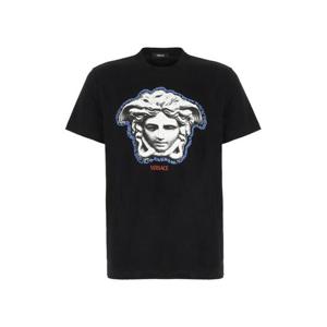 베르사체 반팔 티셔츠 10133021A16753 1B000 BLACK