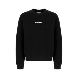 질샌더 후드 티셔츠 J22GU0148J20128 001 BLACK