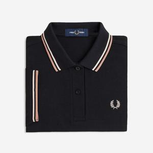 [공식][G3600] 트윈 팁 프레드페리 셔츠 - 블랙/실키피치/블로썸 AFPF2533600-Z76