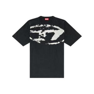 디젤 반팔 티셔츠 A130490DQAU 9XX BLACK