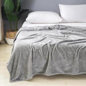 [데코] 아비드 극세사담요 그레이 소프트 겨울블랭킷
