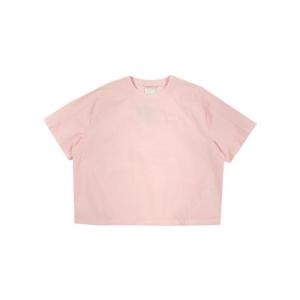 디스커버리 여성 폴튼 크롭 반팔티셔츠 DWRS93043-PCL