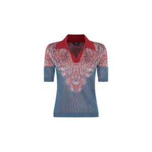 26 SS 에트로 페이즐리 프린트 폴로 셔츠 WRKE0258AQ167 TP451021766