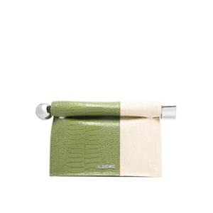 쟈크뮈스 포쉐트 롱 까레 투톤 클러치 BAW00356AC24M10