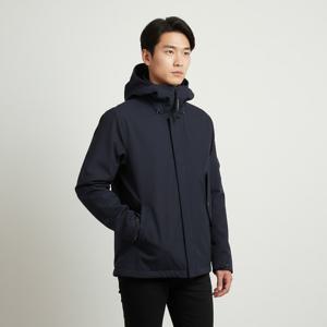 CP컴퍼니 남성 렌즈 와펜 쉘-R 고글 후드 자켓(네이비) 20CMOW002A 005968A 888