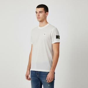 스톤아일랜드  스톤 남성 컴퍼스 로고 패치 반팔(펄그레이) L1S15 2100026 S0057 V0161