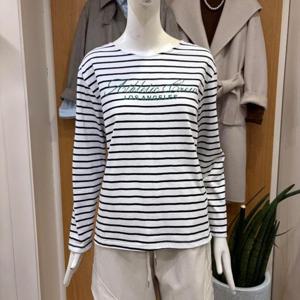 클리지 DP01 라운드 넥 스트라이프 티셔츠 CQ3WTS12