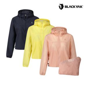 블랙야크 여성 에어 텍스쳐드 자켓 초경량 홑겹 등산 바람막이 1BYJKMV504