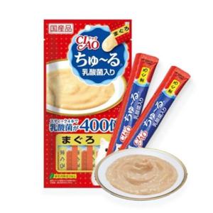 고양이사료 이나바 챠오츄르 유산균 참치 4개입 SC 231