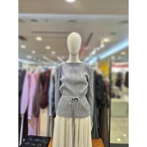 부루앤쥬디 세이브존03 부루앤쥬디 보트넥 플리츠 블라우스 AQBBSDBL005PA