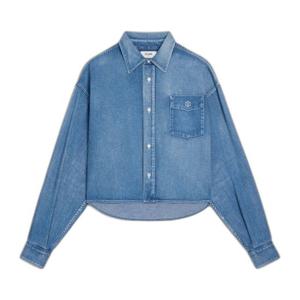 셀린느 데님 셔츠 RC0BC2N67 GDP1 INDIGO WHISPER