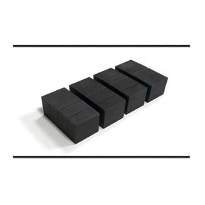 차량용품 COX 문콕방지 순정형 컷팅쿠션 도어가드 블랙4P