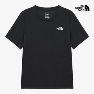 [노스페이스] 노스페이스 NT7US41A 여성 리커버리 반팔 라운드티 BLACK NT7US41