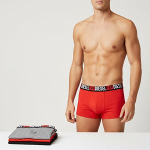 디젤 00ST3V 0DDAI E5326 (UMBX-DAMIENTHREEPACK) 로고 복서 브리프 3팩 남성 언더웨어