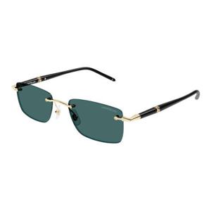 몽블랑 선글라스 MB0344S 006 GOLD BLACK GREEN