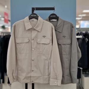 뱅뱅 HC21 공용 오버핏 셔켓 투포켓 남방 NSM115