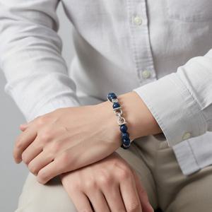 살바토레 페라가모 페라가모 77 0150 0717502 (770150 717502) 간치니 라바 스톤 라지 블루 팔찌