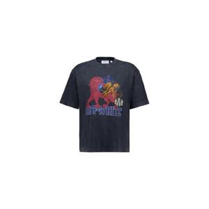 오프화이트 그래픽 오버사이즈 티셔츠 44MAA120S26J005 001 TP976134057