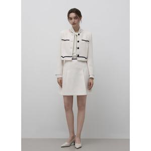 [잇미샤][잇미샤] 자바라 라인 트위드 자켓(ITQ3YJK580)_DG