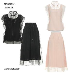 [미니멈]MD 블라우스 스커트 셋트 MD MMYBAWB3310 MYBAWS3320 M_