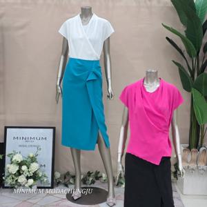 [미니멈]MD 노카라 셔링 블라우스 MD MYBAWB4120_CJ