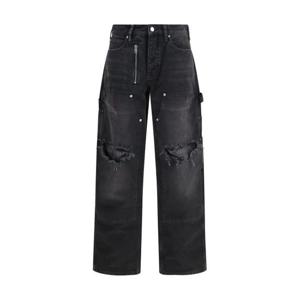 알렉산더 왕 데님 팬츠 4DC2264991 011D BLACK