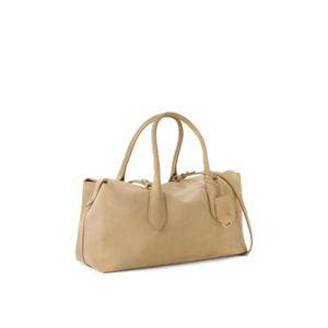 폴로 랄프로렌 벨포트 스웨이드 사첼 토트 백 428P02625002