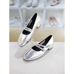[코디엘루]더블 메리제인 여성 미들힐 펌프스 4cm CDMD501220-2_
