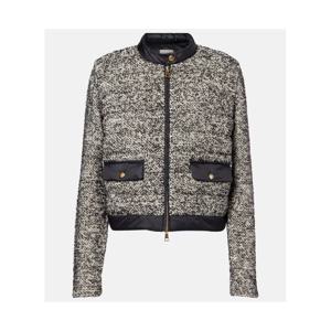 몽클레어 다운 패널 울 블렌드 재킷 P01127317