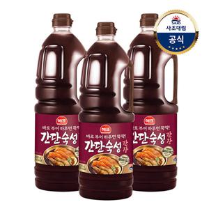 [사조대림] 해표 간단숙성간장 소스 1.8kg x 3개
