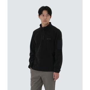 스노우피크 SNOWPEAK APPAREL 플리스 반집업 맨투맨 (S25WMFZT74) Black S25WMFZT74BK 337442