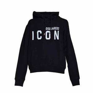 디스퀘어드2 후드 티셔츠 S79GU0003S25516 965 Black