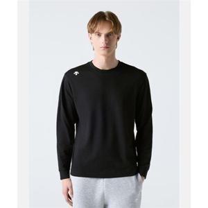 데상트 스피릿 백그래픽 긴팔 티셔츠 블랙 SR123UTL13 SR123UTL13_BLK0 301435