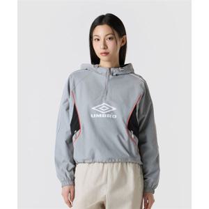 엄브로 UMBRO HBL 엔지니어드 크루 후드 아노락 라이트 그레이(UQ323CWT97) UQ323CWT97_LGR0 372592