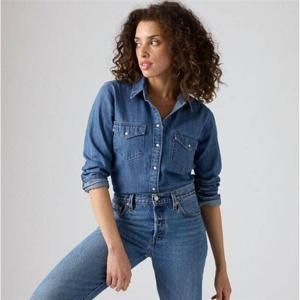 리바이스 여성아이코닉 웨스턴 데님 셔츠_16786-0017 371524