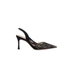 디올 아디오러블 슬링백 펌프 디올 오블리크 자수 메쉬 블랙 KDV565OEN-S900