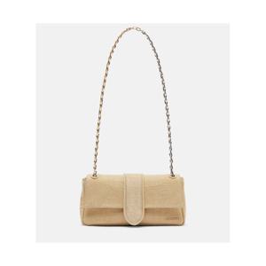 쟈크뮈스 Bambino Chaine 스웨이드 숄더 백 P01139838