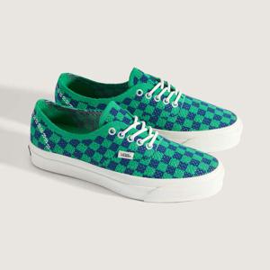 [반스]프리미엄 어센틱 44 엔지니어드 니트 펑크 체크 그린 VN000EJC5W3