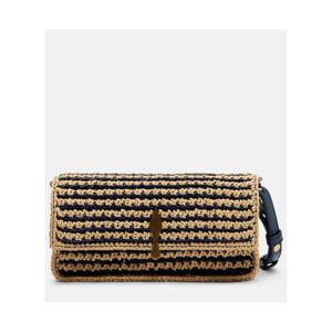 크리스찬루부탱 Bettina 미니 크로셰 라피아 레더 트리밍 클러치 P01144685