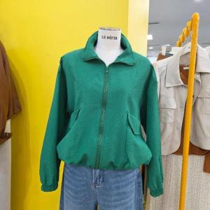 르피타 DP01 포켓 격자 홑겹점퍼 L261UJP303