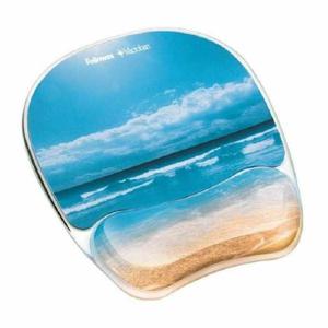 마우스패드 마이크로밴 젤 마우스패드(해변 91793 펠로우즈)