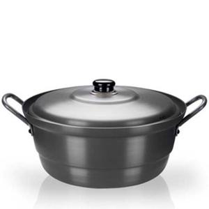 국솥 경질 냄비 찜솥 찜냄비 튀김 곰솥 뚜껑있음 55cm 업소용볶음팬