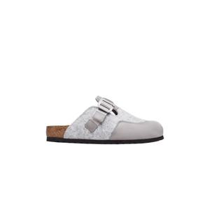 버켄스탁 보스턴 노바 펠트 레더 텍스타일 스톤 코인   레귤러 1030202