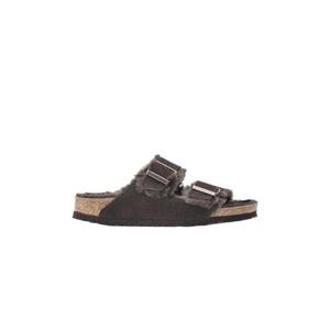 버켄스탁 아리조나 셔링 스웨이드 레더 모카   레귤러 1020566