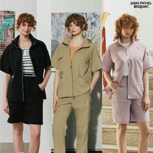 바스키아 26SS 여성 썸머 트리플셋업 (반팔셔킷+반바지+긴바지SET)