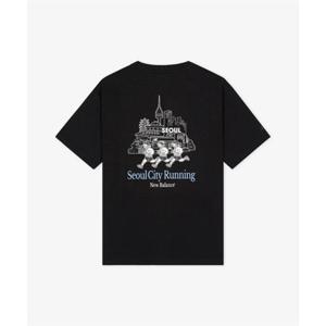 뉴발란스 NBNEG2A063 UNI NB 서울 시티러닝 2.0 반팔티 (BLACK) NBNEG2A063_19 401002