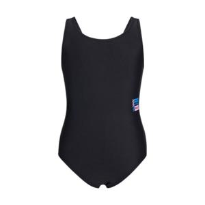 [레노마수영복]여아 투톤 로고 X백 원피스 수영복 GS2G806-BK