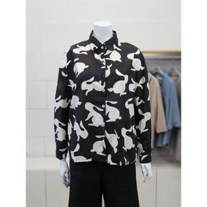 화이트호스 세이브존02 면나염블라우스 A261207